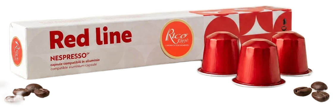 Capsule compatibili Nespresso Red Line Rico Caffè